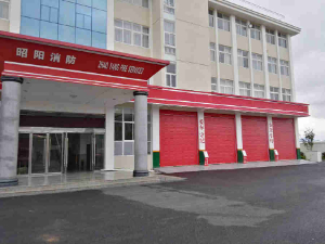 昭通市昭陽區(qū)消防大隊(duì)消防車庫門